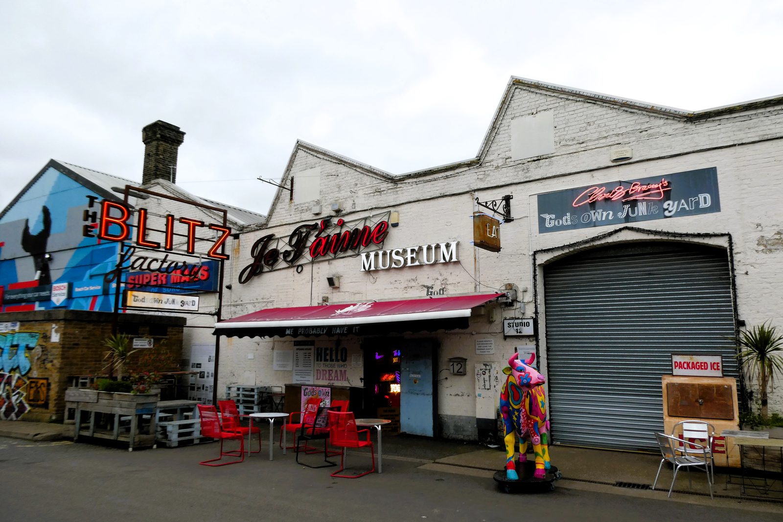 God's Own Junkyard neon collection in Walthamstow